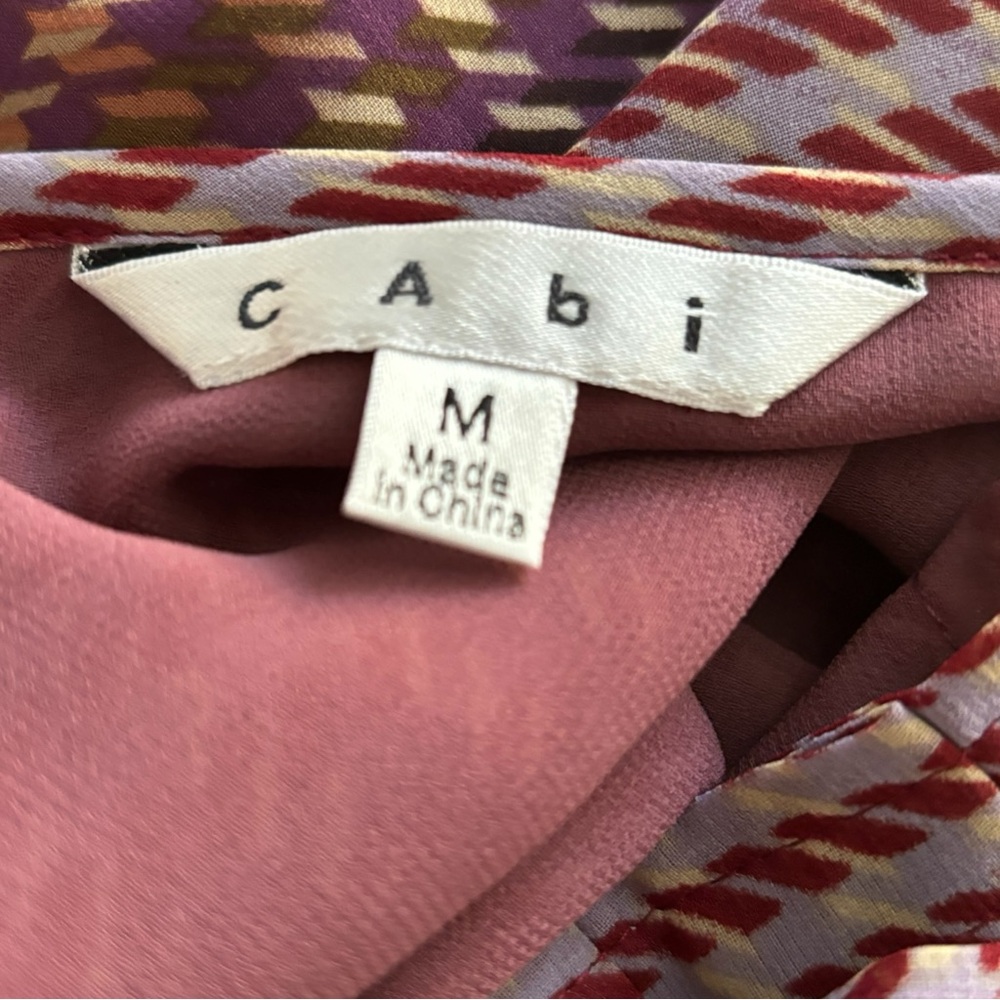 Cabi #555 Houndstooth Lined Adjustable Straps Cam… - image 4